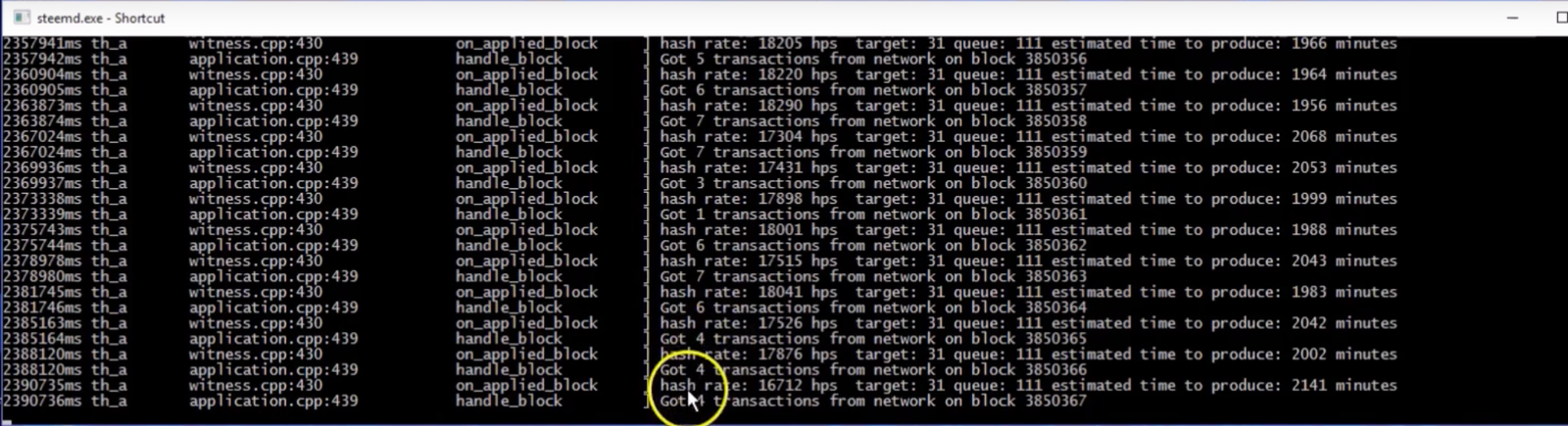 نحوه استخراج استیم توسط کامپیوتر - ویندوز Screen Shot 2016 08 24 at 01.46.07 13, مرداد 1405 بعداز دانلود سیستم شما آغاز به استخراج استیم خواهد کرد و میتوانید هش ریت را در ماینر خود مشاهده کنید Screen Shot 2016-08-24 at 01.46.07