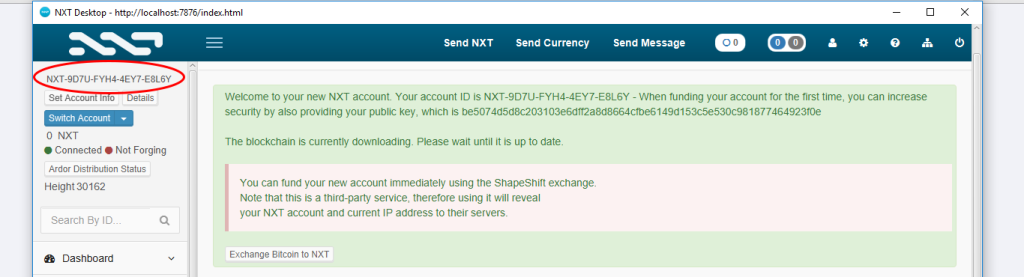 استخراج ارز NXT - تهیه NXT
