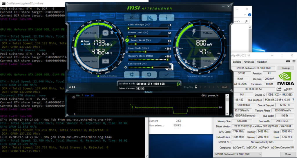 کارت گرافیکی MSI P106-100 MINER EDITION