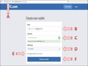 چگونه می توانیم یک کیف پول آنلاین بیت کوین در سایت BTC.com بسازیم 1 13, مرداد 1405 1