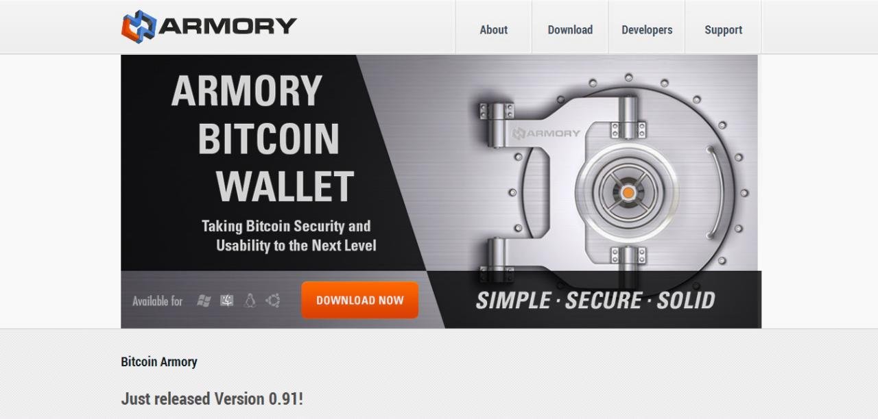 مدیریت کلید بیت کوین (این قسمت: کیف پول Bitcoin Armory)/ قسمت نهم)