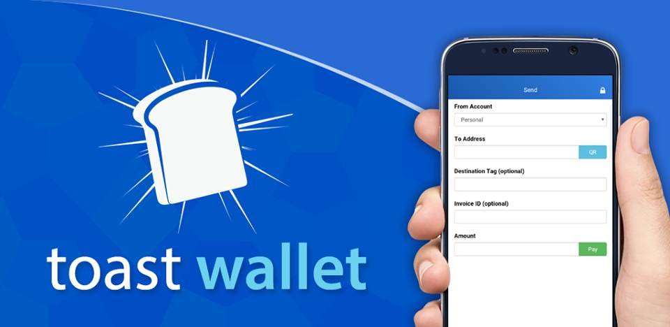 آموزش ساخت کیف پول موبایل برای ریپل (XRP) با اپلیکیشن Toast Wallet