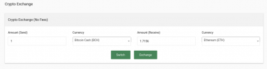تبدیل رمز ارز ها به یکدیگر و یا تبدیل فیات به رمز ارزها در Localbitcoincash 