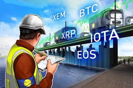 بررسی تغییرات 5 رمز ارز برتر: XEM ،Ripple ،EOS ،Bitcoin و IOTA