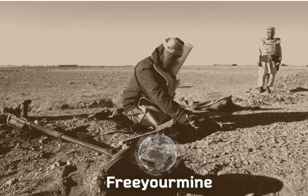 بازی خیریه Freeyourmine و تلاش برای مقابله با بقایای مین‌های زمینی با بلاک‌چین