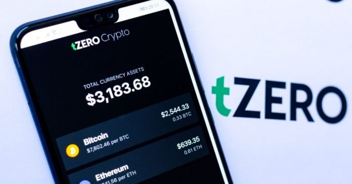 tzero launches bitcoin and ethereum trading on its app