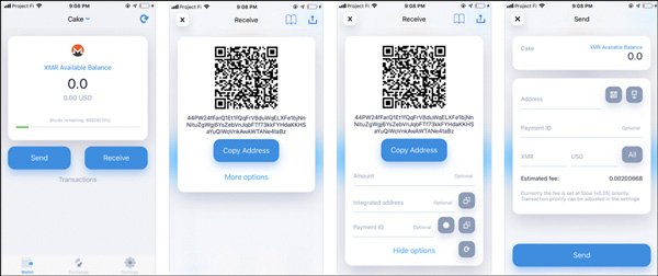 بهترین کیف پول مونرو (XMR) در سال 2019 monero wallet 4 30, شهریور 1405 کیف پول مونرو- Cake Wallet