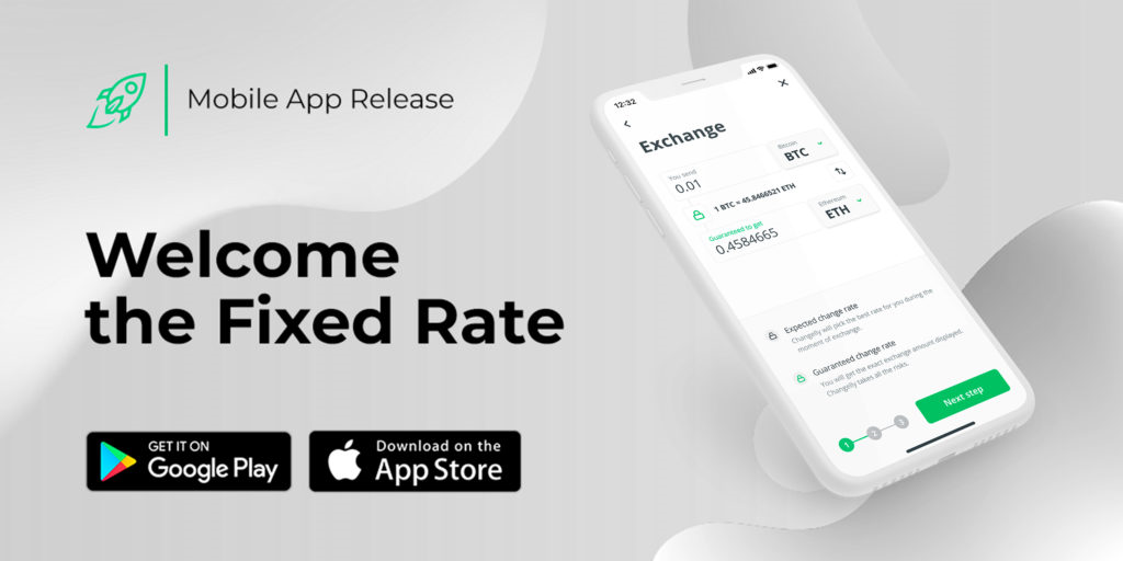 صرافی Changelly از نسخه iOS برنامه معاملاتی صرافی خود رونمایی کرد