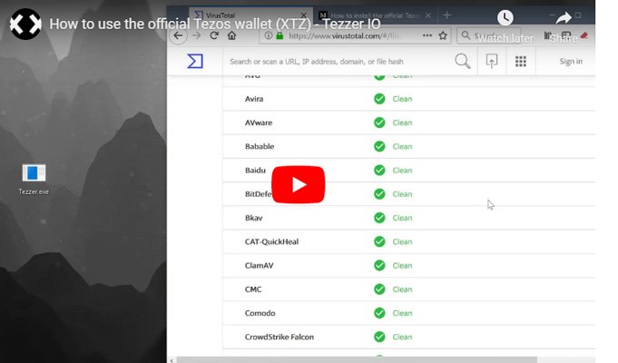 کیف پول تزوس Tezzerwallet