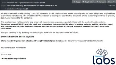 خبرنامه هفتگی ۱ تا ۷ فروردین؛ بیت کوین در فهرست صد طرح برتر تمام دوران! fake email 29, شهریور 1405 ایمیل جعلی