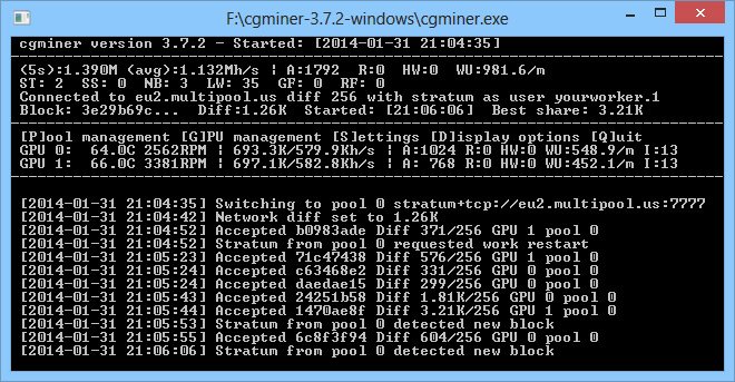 بهترین نرمافزارهای استخراج بیت کوین در سال ۲۰۲۱ cgminer 13, مرداد 1405 بهترین نرمافزار استخراج بیت کوین CG Miner