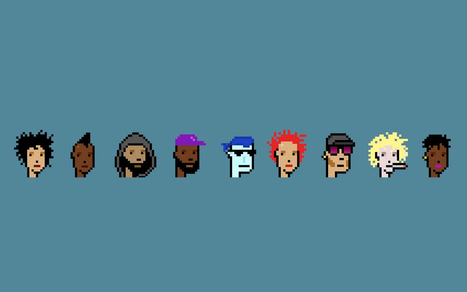 کریپتو پانک ها (Cryptopunks) کریپتوپانکس