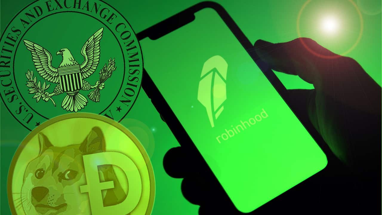محبوبیت دوج‌کوین همزمان با عرضه‌ی اولیه‌ی سهام Robinhood