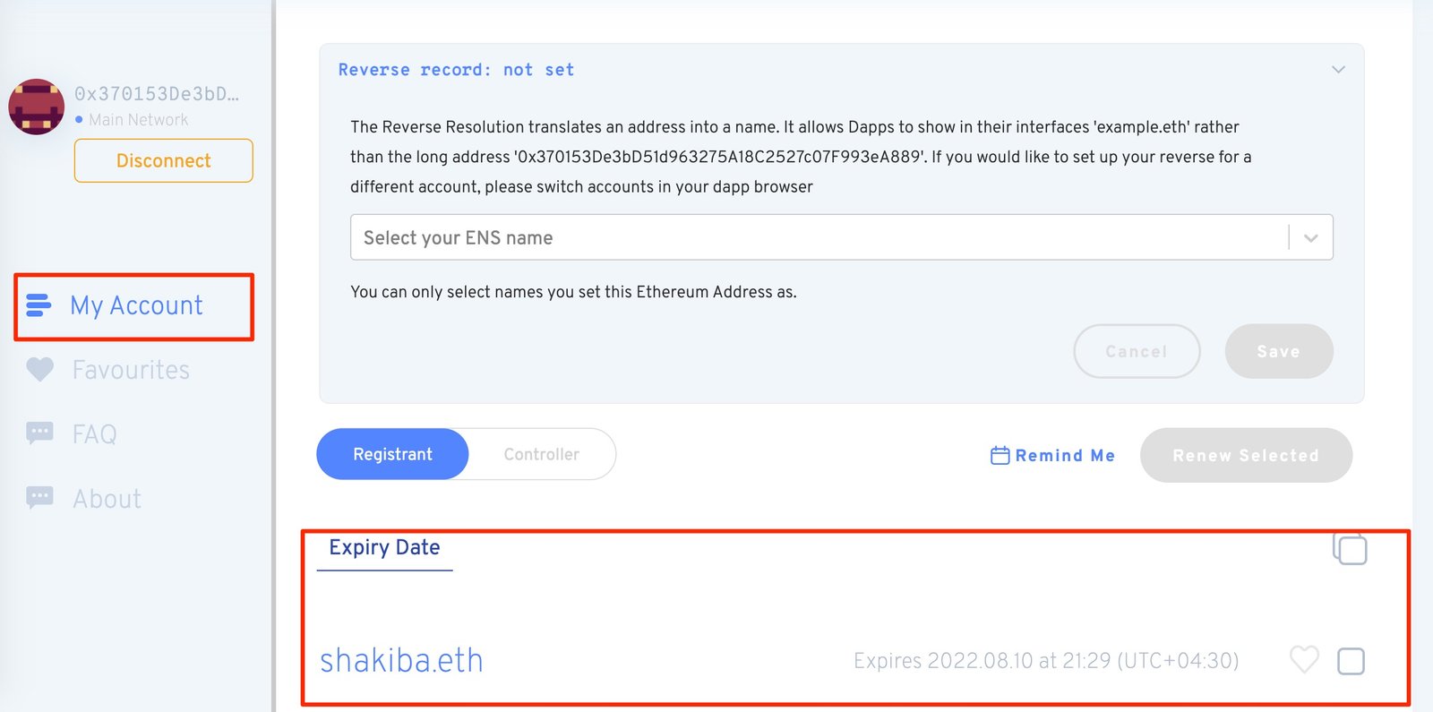 خرید دامنه ens اتریوم