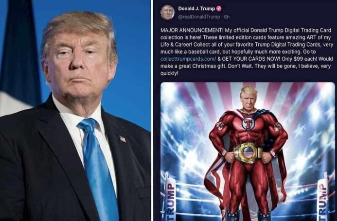 محبوبیت NFTهای ترامپ ، حجم معاملات از ششصد هزار دلار عبور کرد Donald Trumps NFT coiniran e1671283187168 16, مرداد 1405 NFTهای ترامپ - کوین ایران